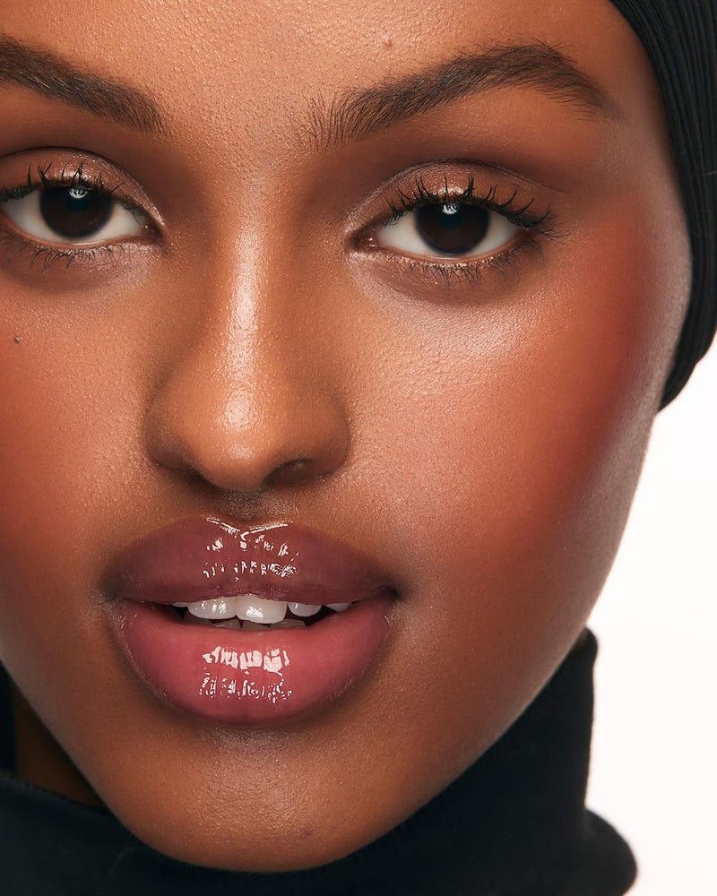 مايك مرطب شفاه زيتي من ميك بيوتي سيروم بلسم. ملمع شفاه نباتي مرطب بتأثير تكبير الشفاه. كريم معالجة الشفاه لشفاه ناعمة وملساء ولامعة - لون: ليلكي فاتح - Image 3